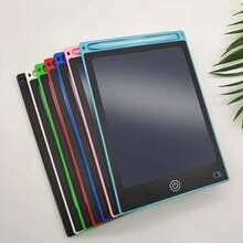 4 buah Papan Gambar LCD, Tablet Menulis Elektronik, Papan Coretan Magnetik yang Dapat Dihapus, Warna Acak - MultiWarna - View 4