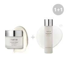 TIRTIR ミルクスキントナー 150ml＋セラミッククリーム 50ml 各 1 個セット 韓国正規品基礎スキンケアセット 保湿化粧水＋高保湿クリームの 2 点セット ミルク成分で角層補水、セラミド配合で肌バリア強化 乾燥肌・敏感肌向け - 化粧水150ml + クリーム50ml - チェックする 1