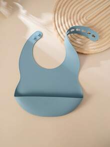 1 pièce Bavoir de nourrissage en silicone personnalisé avec nom & motif, bavoir réglable, impression à la demande, accessoire de vaisselle pour bébé - Multicolore - Voir 15