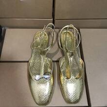 Women Flats - Gold - View 1