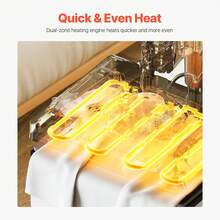8-In-1 Heat Press Machine, 380 X 380 Mm Heat Press, Digital Control, Multifunction, For T-Shirts, Caps, Mugs, Plates, Blue - 查看 3