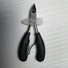 Gunting Kuku Kaki Bentuk Paruh Elang, Gunting Kuku Kaki yang Tumbuh ke Dalam dari Baja Tahan Karat, Pemangkas Kuku Kaki Besar untuk Kuku Kaki Tebal, Gunting Kuku Kaki Profesional untuk Ahli Podiatri - Hitam - View 9