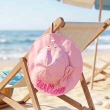 Personalized Children's Sun Hat With Bow, Customizable With Name - Children's Bucket Hat - Multicolor - View 5
