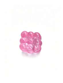 Colorful Transparent Jelly Hand Training Tool, Bubble Cluster TPR Soft Rubber Hand Exerciser, Stress Relief And Grip Strength Enhancement Gadget - Multicolor - View 6