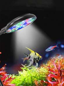 USB Aquarium Light, Full Spectrum LED, 360° Rotatable, Adjustable Brightness, 3 Lighting Modes - Suitable For Aquarium Enthusiasts - Multicolor - View 3