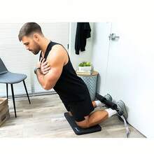 1pc Abdominal Trainer Sit-Up Assistant, Home Fitness Ab Roller Exercise Equipment, Yoga Fitness Supplies, Nordic Leg Curl Strap, Sit-Up Assistant Strap, Squat Adjustable Tendon Curl, Ab Workout Home Gym Fitness - Multicolor - View 3