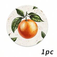 1/2/4/6/8/300 piezas Manteles de lujo de la serie de frutas, decorados con un patrón de cerezas frescas y un fondo de rayas rosas. Material de poliéster lavable a máquina, resistente a las manchas, impermeable y fácil de limpiar. Adecuado para decoración de fiestas y cocina. - Multicolor - Ver 20