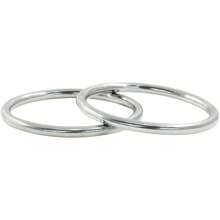 Metal Welded O Ring, Welded Ring Stainless Steel Solid O Ring Hardware Dog Leashes, Camping Belt - C - View 1
