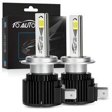 TOAUTO 2PCS H7 H11 9005 9006 LED Headlight Bulbs 30000LM 6000K White CanBus Error Free, High Low Beam For ORIGINAL Socket, Replacement For Car SUV - A - View 13
