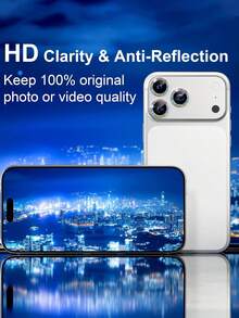 3入 - 亮面金屬相機鏡頭保護殼適用於 iPhone 17 Pro Max。纖薄貼合，不影響原機相機拍攝，安裝簡單，無氣泡，耐刮、耐磨、防震。多功能且優雅設計。相容於 17 Pro/17/16 Pro Max/16 Pro/16 Plus/16/15 Pro Max/15 Pro/14 Pro Max/14 Pro。時尚手機保護配件。 - 彩色 - 查看 3