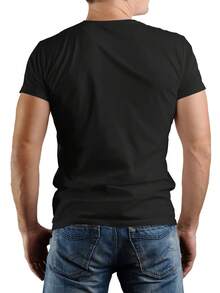 NEHEMIAH LA LENDA Camiseta Divertida - Un regalo divertido para hombres, papás, amigos y familiares - Camiseta casual de manga corta con cuello redondo en blanco y negro -% algo - Blanco - Ver 7