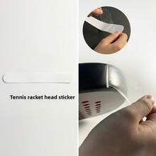 Padel Racket Frame Protection Tape, Racket Edge Protection Tape, Transparent Racket Frame Protection Tape, Suitable For Pickleball Rackets And Tennis Rackets, Transparent Racket Edge Protection Tape, Easy To Apply Tennis And Padel Racket Frame Protection Tape. - Transparent - View 1