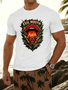Men T-Shirts - White - View 1
