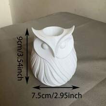 Owl Shaped Vase, Creative Resin Home Decor Vase - Vase - View 5