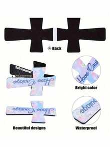 12 Magnetic Cross Bookmarks, Designed For Bible Study, Reading, Education And Student Gifts - Elegant Bookmarks With Inspirational Quotes, Suitable For Women To Use While Reading At School - Multicolor - View 4