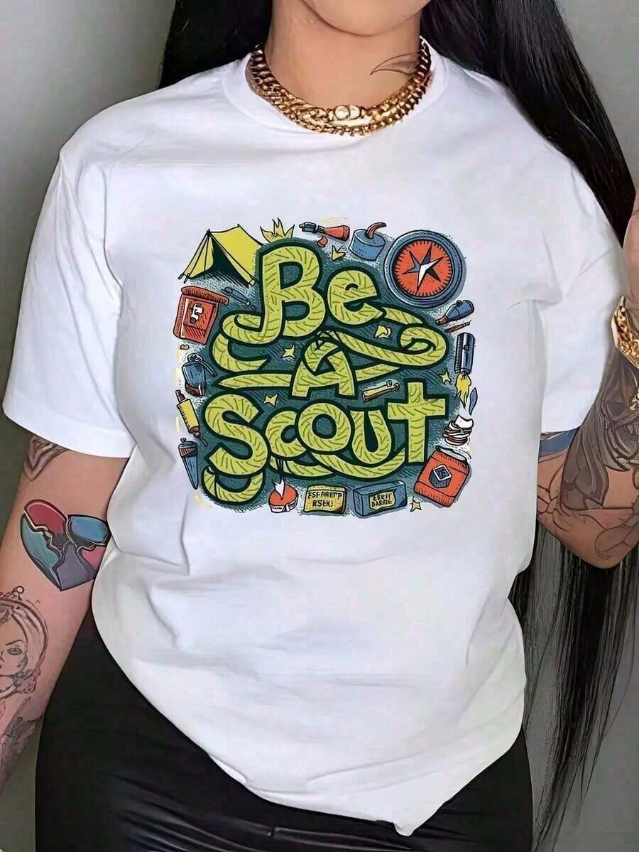 Women T-Shirts - 白色 6 - 查看 1