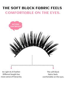 10 Pairs Soft Cat Eye False Eyelashes, Fluffy And Full Appearance, High Resilience And Reusable Material, Suitable For Daily Makeup, Parties, Weddings And Holiday Looks - View 4