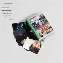 Laser Photo Cards, K-Pop Group Self-Shot Celebrity Photo Cards, Fan Merchandise LOMO Cards - Multicolor - View 5