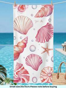 1pc Beach Towel, Beach Essential, Vacation & Bathroom Decor, Super Absorbent, Suitable For Beach, Travel, Swimming And Daily Use, Soft Microfiber, Lightweight & Portable, Windproof, Sun Protection, Sandproof, Summer Travel - Multicolor - View 9