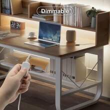 LQHZMYY Tira de luz LED COB alimentada por USB - Tira de luz LED flexible y plegable, USB Plug And Play, interruptor regulador táctil, adecuada para el hogar, bodas, cocina, gabinete, iluminación bajo el gabinete - Compatible con computadora, tableta, puertos USB de banco de energía y decoración del hogar - tocar - Ver 10