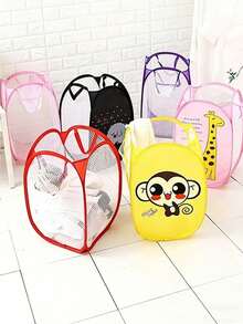1 Cesto de ropa grande y plegable,Un cesto de ropa plegable con asas,Adecuado para usar en cualquier habitación.Ideal para almacenar ropa sucia esperando el lavado,Así como para organizar artículos de bebé y maternidad; También es excepcionalmente conveniente de transportar - Multicolor - Ver 6