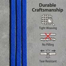 2pcs/Set Fashion Solid Color Elastic Shoelaces - Blue - View 2