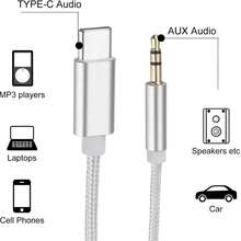 1入即用 USB-C 車用音訊轉換線，耳機插孔連接線高品質音訊轉換轉接頭，輔助音訊喇叭分接器，相容於 17/16 Pro Max/16 Pro/16 Plus/16/15//// 系列 - 查看 4