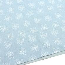 1pc Flower Pre-Washed Denim Fabric - 66.93 X 19.68 Inches (175 X 50cm) For DIY Craft Projects, DIY Wallet Making, Bags, Party Decor, Tablecloths, Gift Wrapping, Cushions & Furniture Covers - Default - View 7