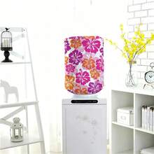 Water Dispenser Bottle Cover For 5 Gallon Water Bottle, Printed Durable Fabric, Elastic Fabric, Reusable, Home Decor Standard Protective Cover - Multicolor - View 6