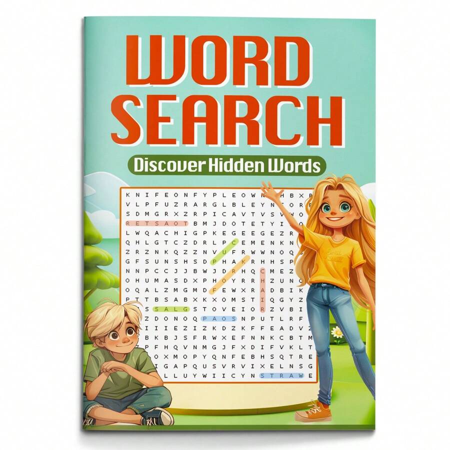 Kids Sight Word Reading Game Book, Primer Word Search And Write Activity For Early Reading, Word Recognition And Focus Practice - 單字搜尋練習 - 查看 1