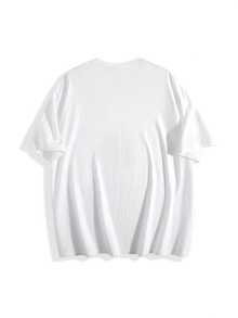 [Talla] Camiseta Cristiana para Hombre: Quien me ataque no tendrá éxito |   Camiseta con Versículo Bíblico Isaías 54:17 - Camiseta de Manga Corta para Hombre, Talla - Negro - Ver 7