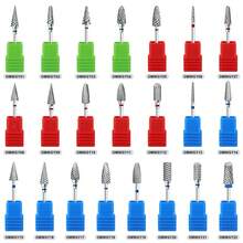 1PC Professional Nail Drill Bit Cone Carbide Manicure Drill For Electric Milling Cutter Nail Files Buffer Nail Art Equipment Accessory - Multicolor - View 6