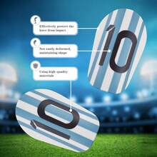 1 Pasang - Pelindung Tulang Kering Sepak Bola, Bahan Premium, Ukuran Ekstra Besar dan Tebal, Tahan Lama dan Kokoh, Perlindungan Kaki, Unisex, Pas dan Nyaman - MultiWarna - View 6