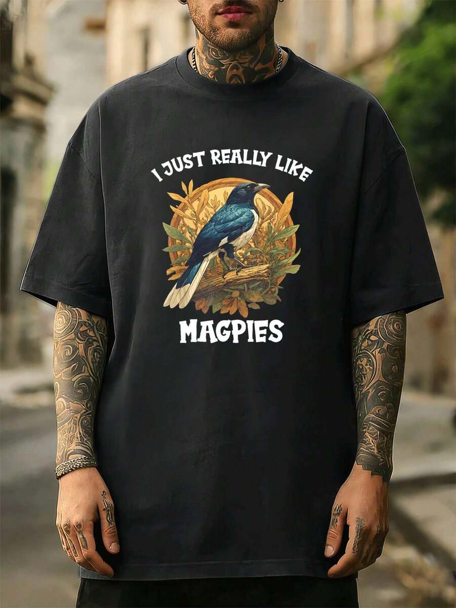 Men T-Shirts - Black - View 1