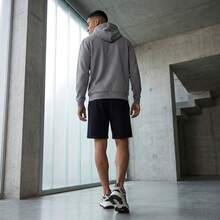 FILA 男士運動短褲，Rifredi 常規圖案運動短褲，法式毛圈棉滌混紡 - 免費配送 ✅ 24/48 小時送達西班牙半島 - 黑色 - 查看 5