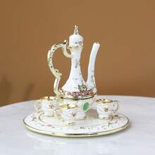 SIQIZHOU 1個奢華琺瑯水鑽鑲嵌小酒瓶首飾盒 手工飾品 戒指耳環收納 翻蓋防塵 禮品 水鑽鑲嵌小酒瓶裝飾手工首飾盒 俄式收納盒 創意小禮物 - 彩色 - 查看 1