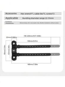 TOSUOD 1 Set Bicycle Water Bottle Cage Base Adapter Bracket, Suitable For Mountain Bike And Road Bike, Cycling Gear, Cycling Gift, Ideal Choice For Cycling - Multicolor - View 6