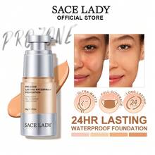 SACE LADY Liquid Foundation Matte Poreless Finish Waterproof Ultra-Matte Full Coverage Long Lasting Face Makeup - 01 - View 1
