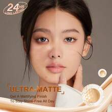 SACE LADY Liquid Foundation Matte Poreless Finish Waterproof Ultra-Matte Full Coverage Long Lasting Face Makeup - 01 - View 3