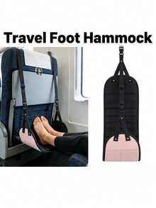 High-Speed Train & Airplane Travel Foot Hammock, Airplane Foot Hammock, Adjustable Foot Support Strap, Suitable For Long-Distance Flights - Multicolor - View 7