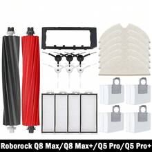 Compatible With Q8 Max Q8 Max Plus Q8 Max+ Q5 Pro Q5 Pro Plus Replacement Parts Accessories Main Side Brush Hepa Filter Mop Dust Bag - View 1