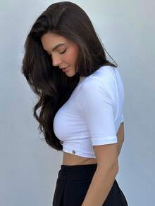 Women Tops - White - View 6