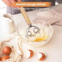 Sourdough Bread Baking Tool Set, Bread Making Kit - Fermentation Basket With Liner, Dough Mixer, Bread Lame With Replaceable Blades, Dough Scraper, Perfect For Baking Beginners And Professionals, Homemade Bread Baking Supplies, Sourdough Starter Kit - View 8