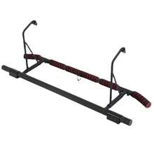 Door Frame Pull Up Bar Doorway Fitness Chin-Up Home Gym Exercise Strength Train - Black - View 7