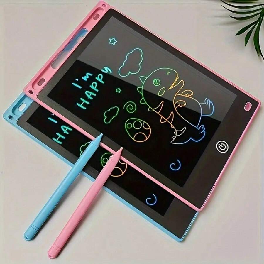 LCD Writing Tablet - Doodle Board, Colorful Doodle Board - Erasable Writing Board, Drawing Board, Colorful LCD Writing Tablet - Mark-Free Doodle Board, With Eye-Protection Screen, Reusable Electronic Drawing Board And Erasable Writing Board - Multicolor - View 1