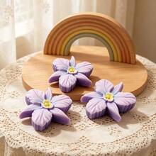 1pc DIY Clay Mold Orchid Flower Ornament Mold For Resin, Plaster, Candle, Aromatherapy Supplies, Home Wedding Decor, Tabletop Silicone Mold - Orchid Mold - View 4