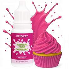 Natural Pigment Decorating & Colors - Liquid Kit For Vibrant Icing, Frosting, Easter Eggs Only Decoration Not Edible - Multicolor - View 8