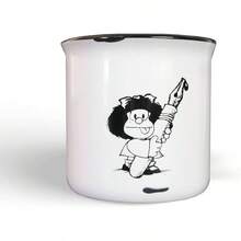 - Taza MAFALDA ARTISTA, Pocillo Cermico para Caf o T 14oz 414ml, Coffee Tea Mug MAFALDA, Mafalda, Taza para Regalo - Blanco - Ver 1