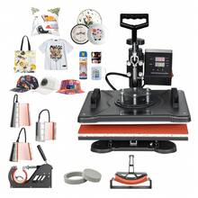 Heat Press Machine, 8-In-1 Combo Digital Multifunctional Sublimation Heat Transfer Machine 12 X 15 Inch, 360 Degree Rotation For Printing T-Shirts, Mugs, Caps, Plates - 29 * 38 Pulgadas, Negro - View 8