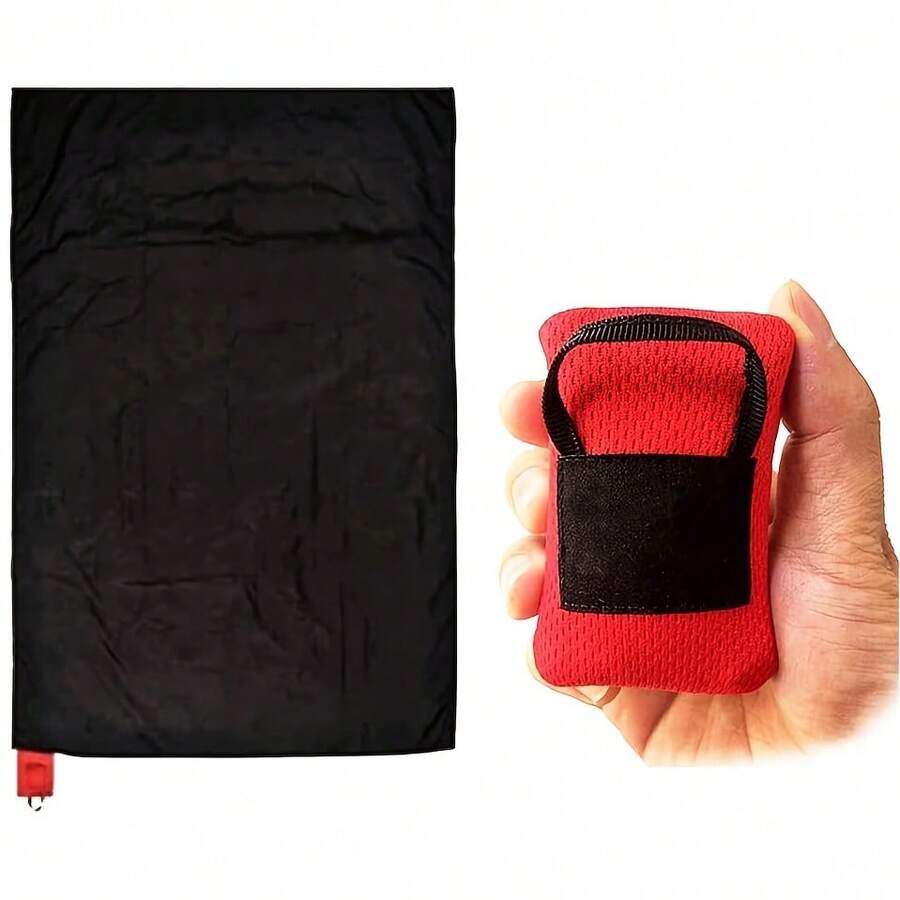 1 Piece Portable Camping Mat, Lightweight Camping Travel Mat, Mini Pocket Picnic Mat, Suitable For Outdoor Activities, Lightweight And Durable Beach Blanket, Foldable - Grey - View 1
